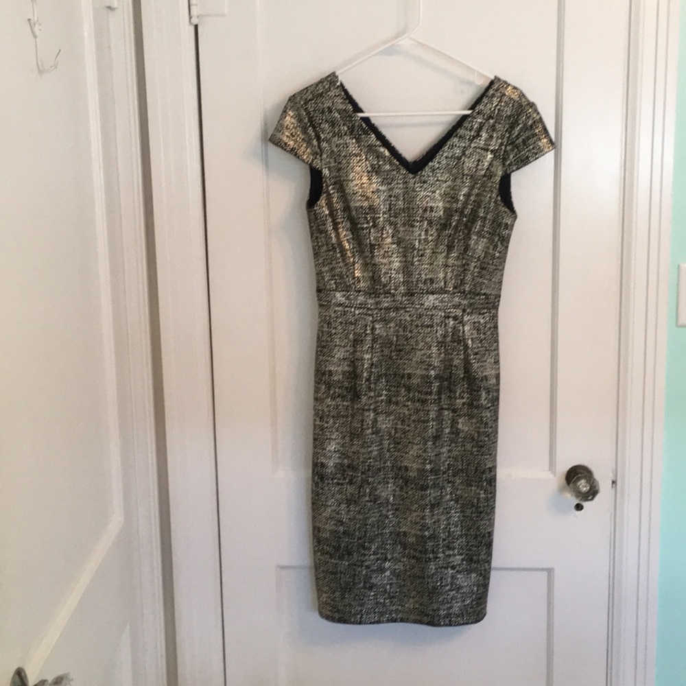 Gold metallic Betsey Johnson Dress
